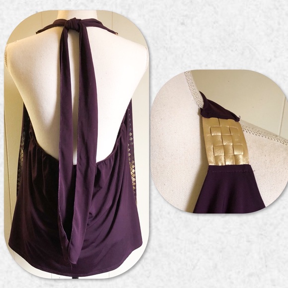 Topia Plus Size Halter Style Top - Picture 3 of 4